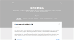 Desktop Screenshot of kizlikdikim.com